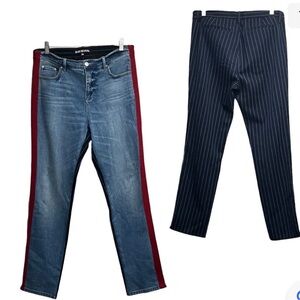 Blue Revival Multi Pattern Jeans